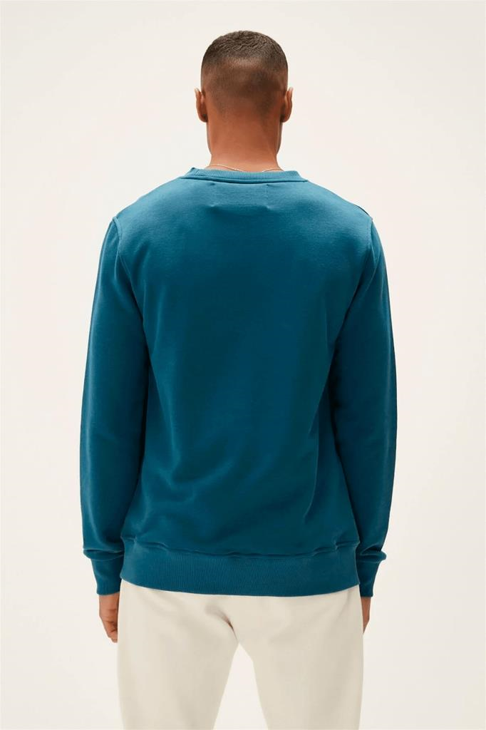 BadBear Bonfıre Crewneck Petroleum Erkek Sweatshirt
