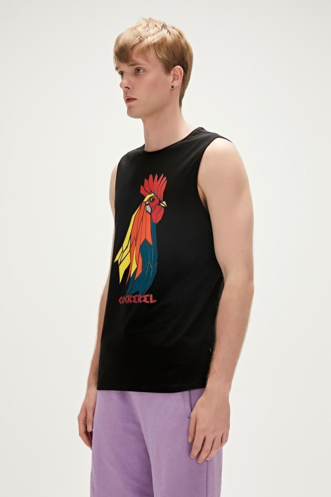 BadBear COCKEREL TANK-TOP Erkek Kolsuz Tişört