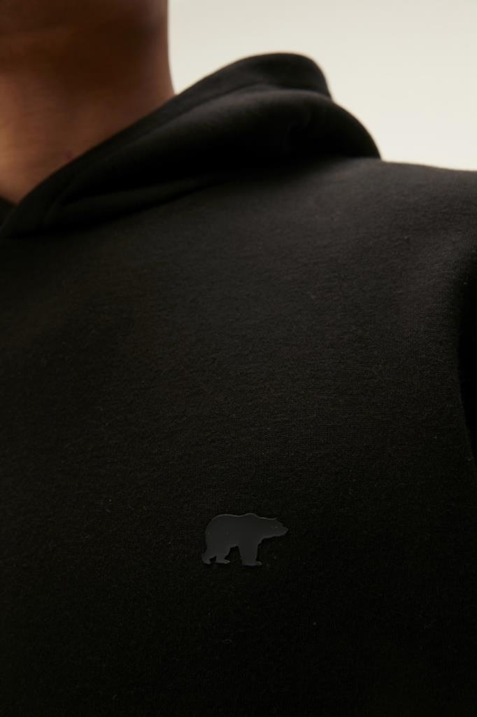 BadBear Cordless Hoodıe Nıght Erkek Siyah Sweatshirt