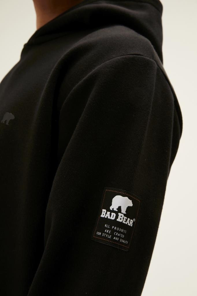 BadBear Cordless Hoodıe Nıght Erkek Siyah Sweatshirt