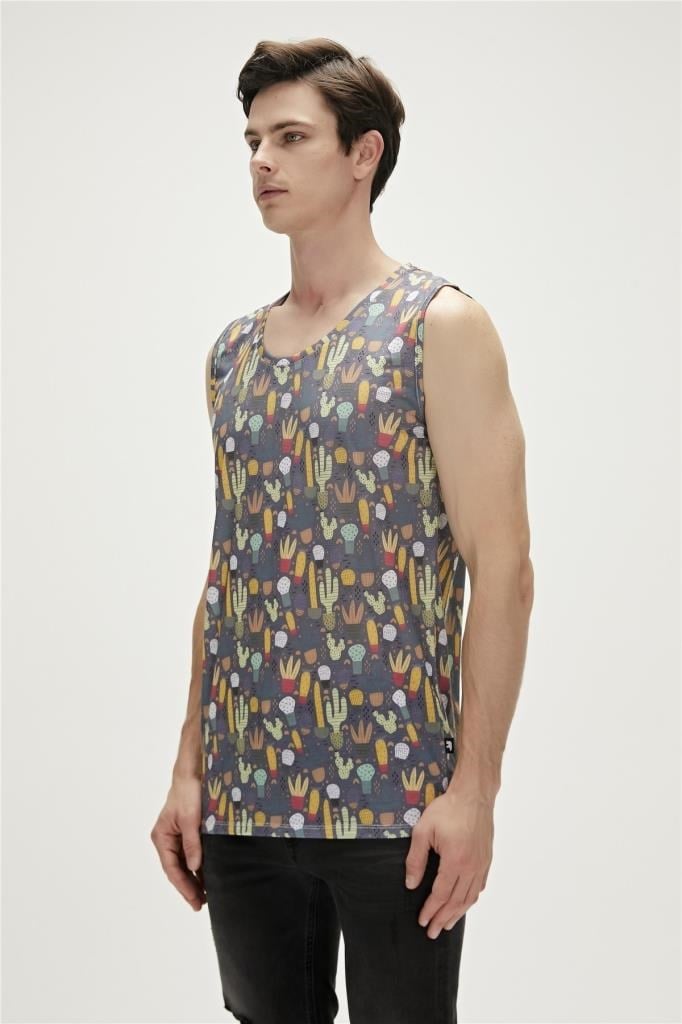 BadBear Erkek Atlet Areole Tank-top Antrasit