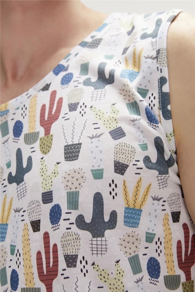 BadBear Erkek Atlet Areole Tank-top Beyaz