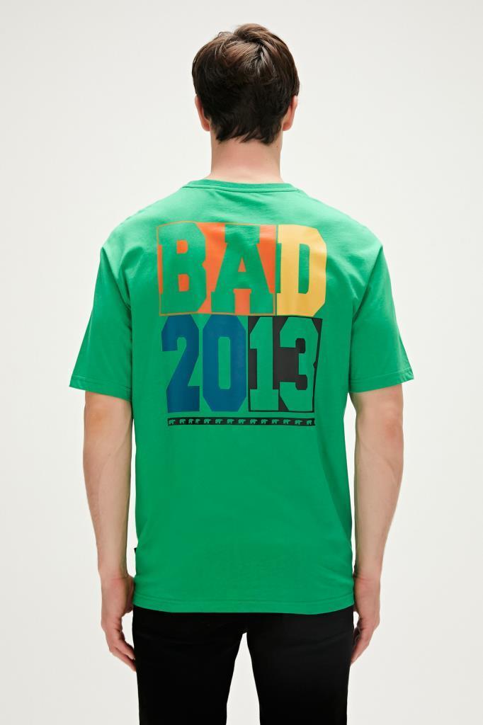 BadBear Erkek Bırthday T-shırt Yeşil