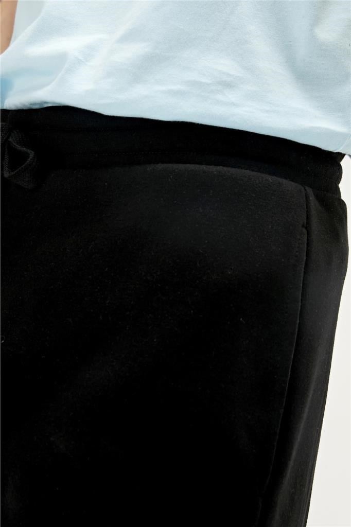 BadBear Erkek Re-axel Sweatshort Siyah