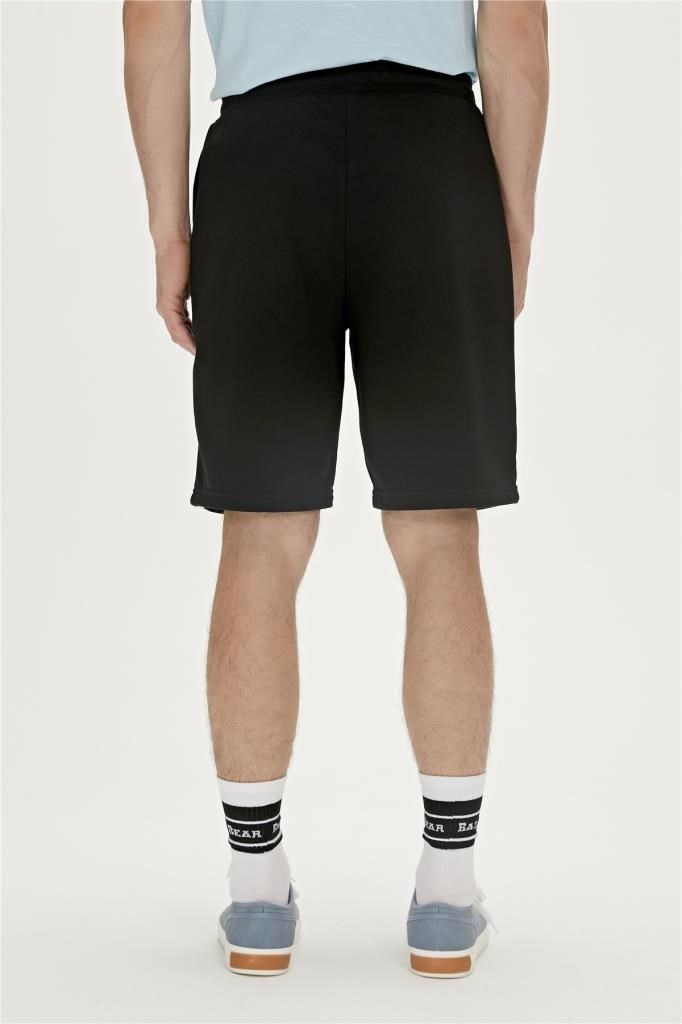 BadBear Erkek Re-axel Sweatshort Siyah