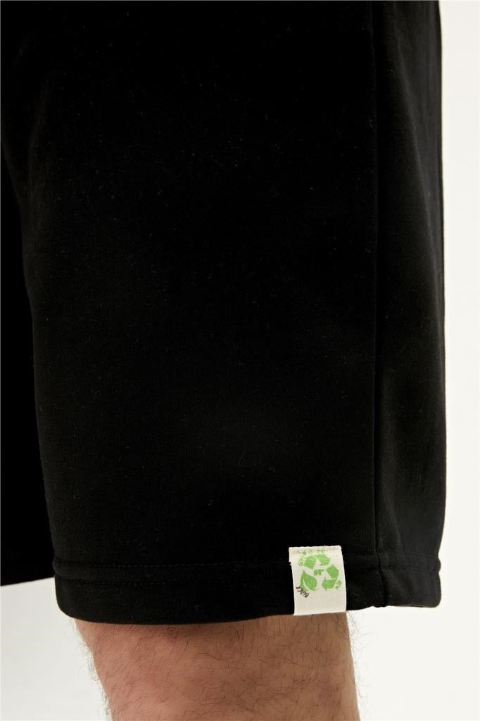 BadBear Erkek Re-axel Sweatshort Siyah