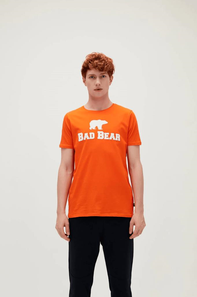 BadBear Erkek Turuncu Tişört