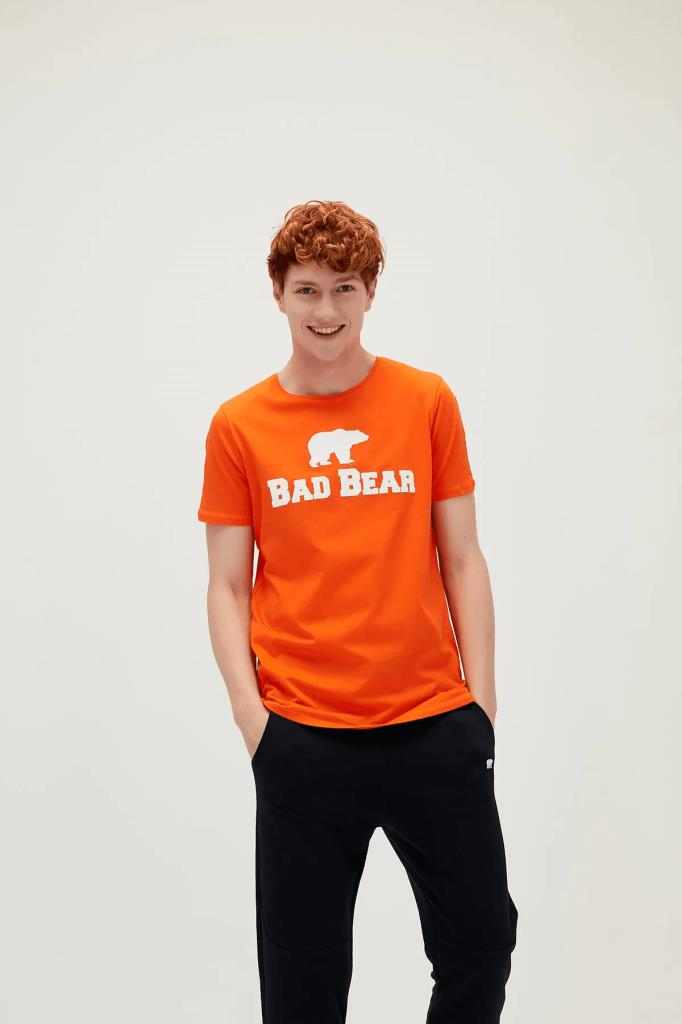 BadBear Erkek Turuncu Tişört