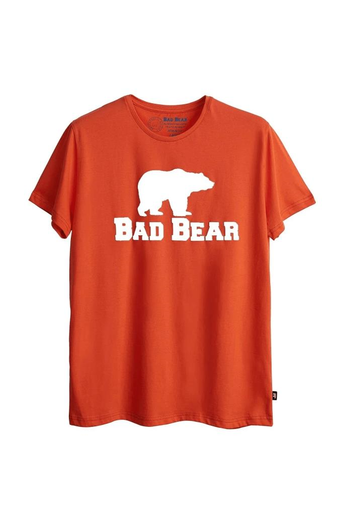 BadBear Erkek Turuncu Tişört