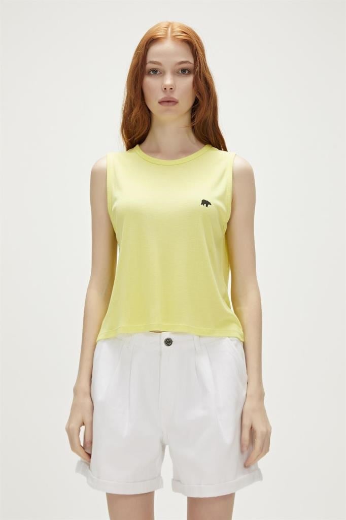 BadBear Halle Tank Top Sülfür Kadın Atlet