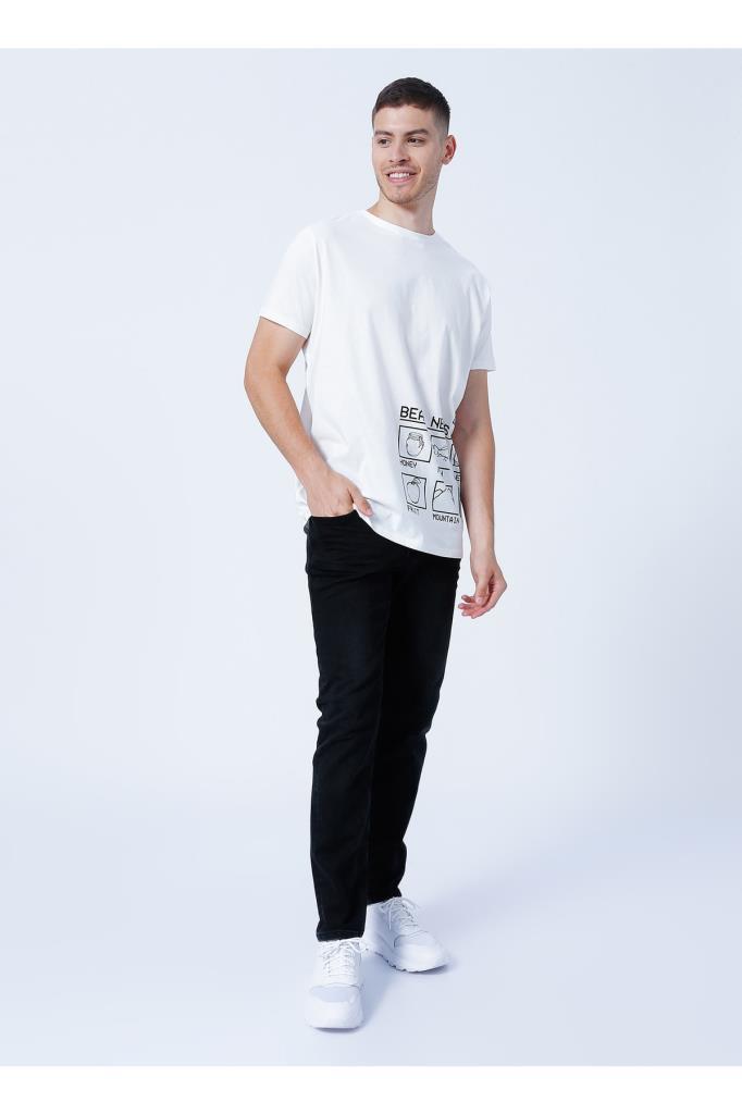 BadBear Normal Bel Regular Fit Koyu Siyah Erkek Denim Pantolon 22.01.70.002_dante Jeans