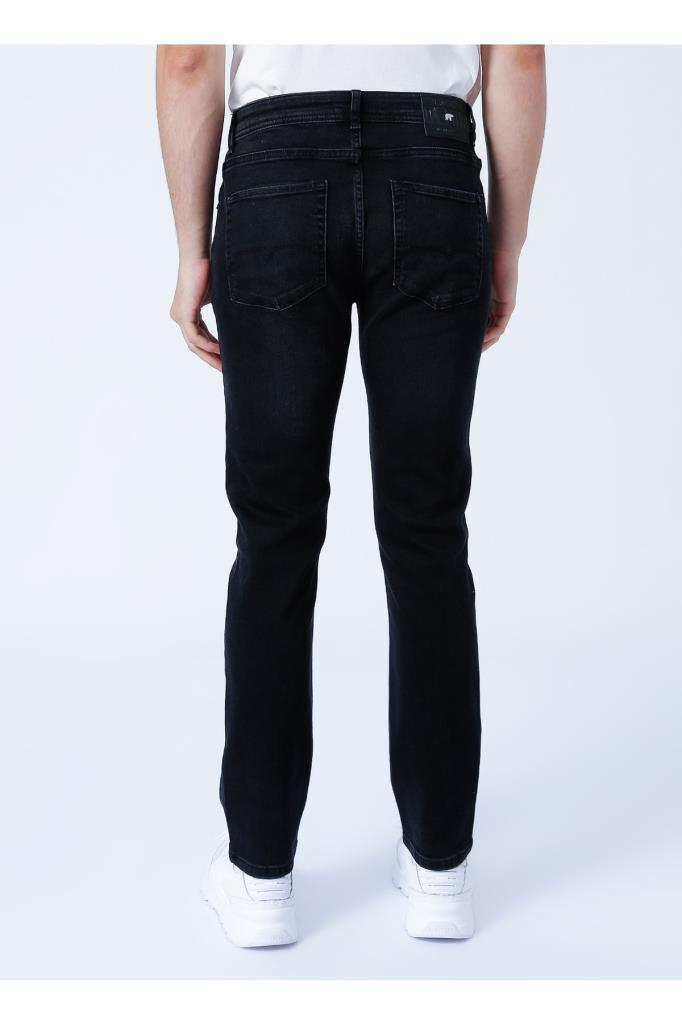 BadBear Normal Bel Regular Fit Koyu Siyah Erkek Denim Pantolon 22.01.70.002_dante Jeans