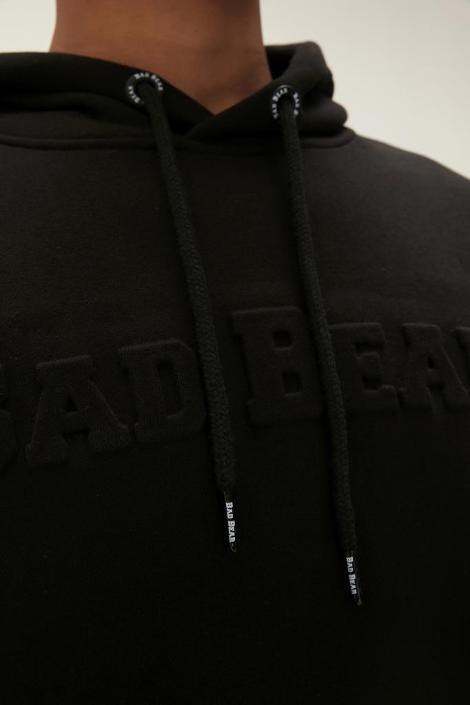 BadBear Pucker Bear Hoodıe Nıght Erkek Siyah Sweatshirt