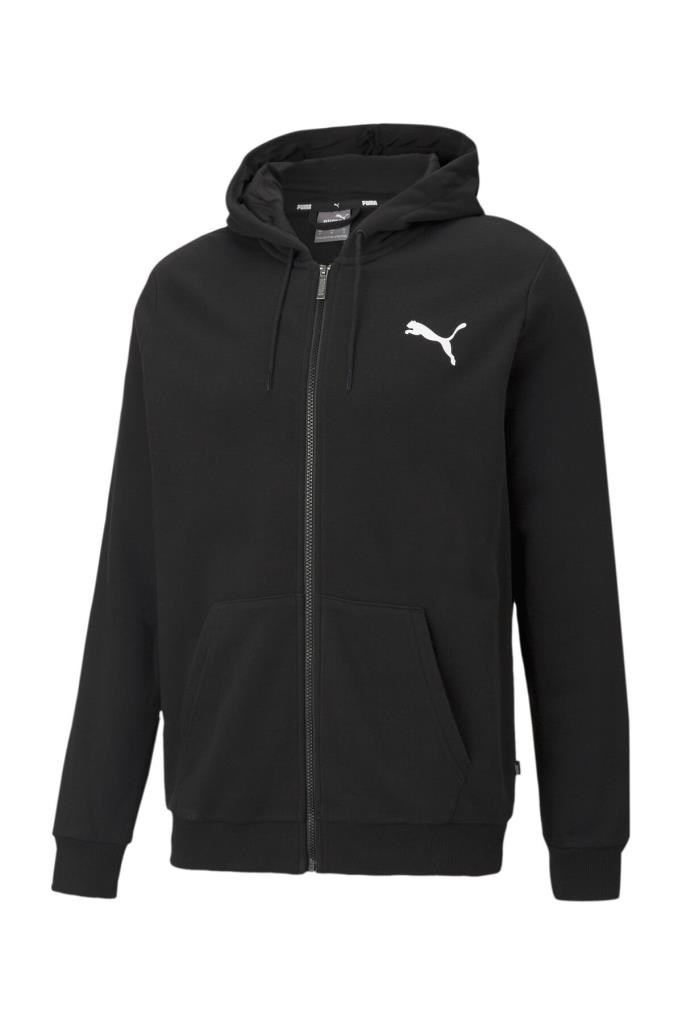 ESS SMALL LOGO FZ HOODIE Siyah Erkek Eşofman 101085401