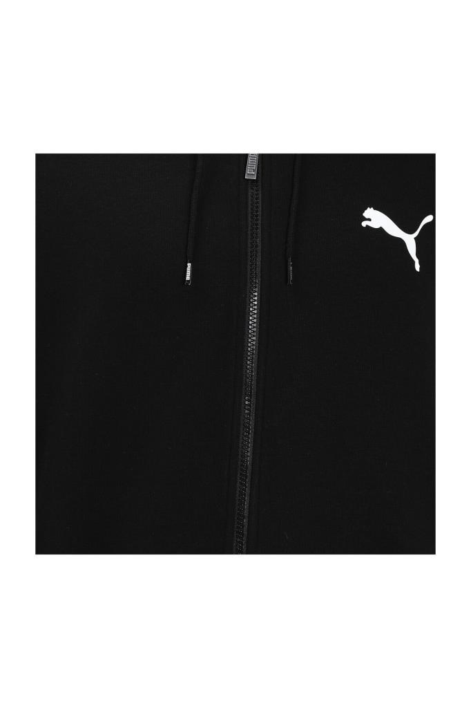 ESS SMALL LOGO FZ HOODIE Siyah Erkek Eşofman 101085401