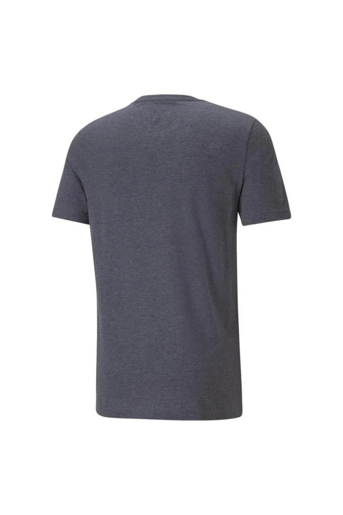 Essential Heather Tee Erkek Mavi Günlük Stil Tişört 58673606