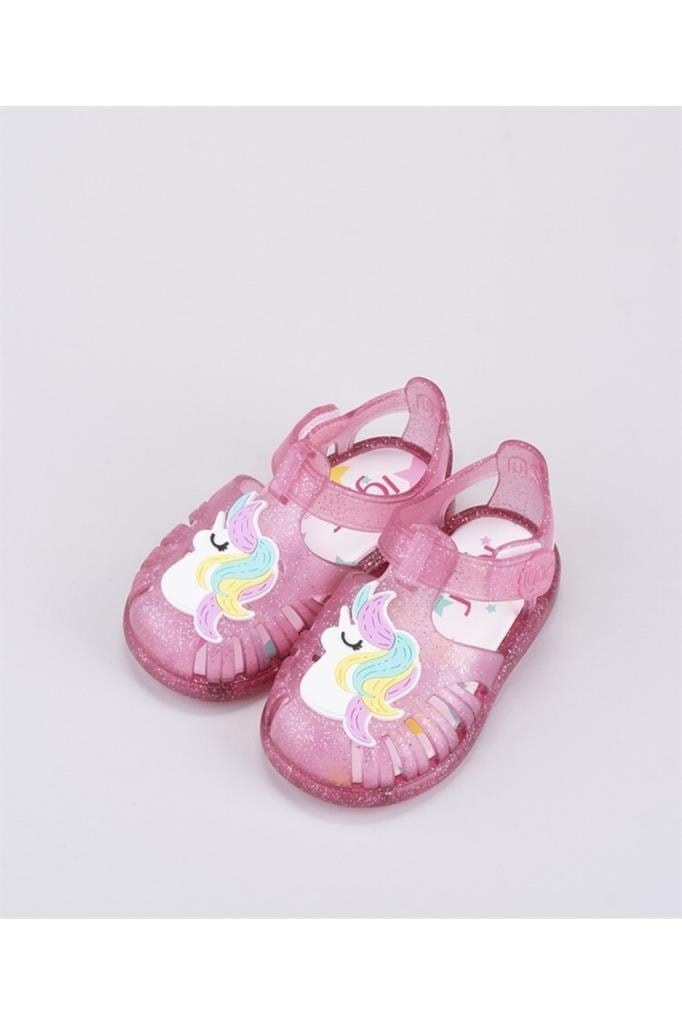 Igor Tobby Glitter Unicornio Kız Çocuk Pembe Sandalet S10279 057