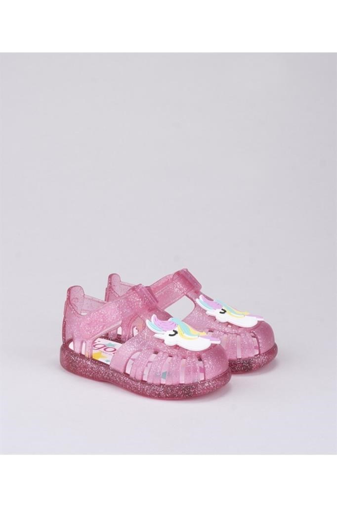 Igor Tobby Glitter Unicornio Kız Çocuk Pembe Sandalet S10279 057