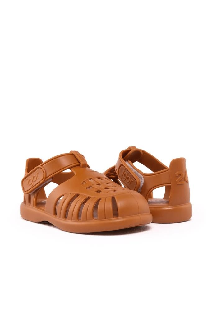 Igor Tobby Solid Unisex Çocuk Karamel Sandalet S10271 215