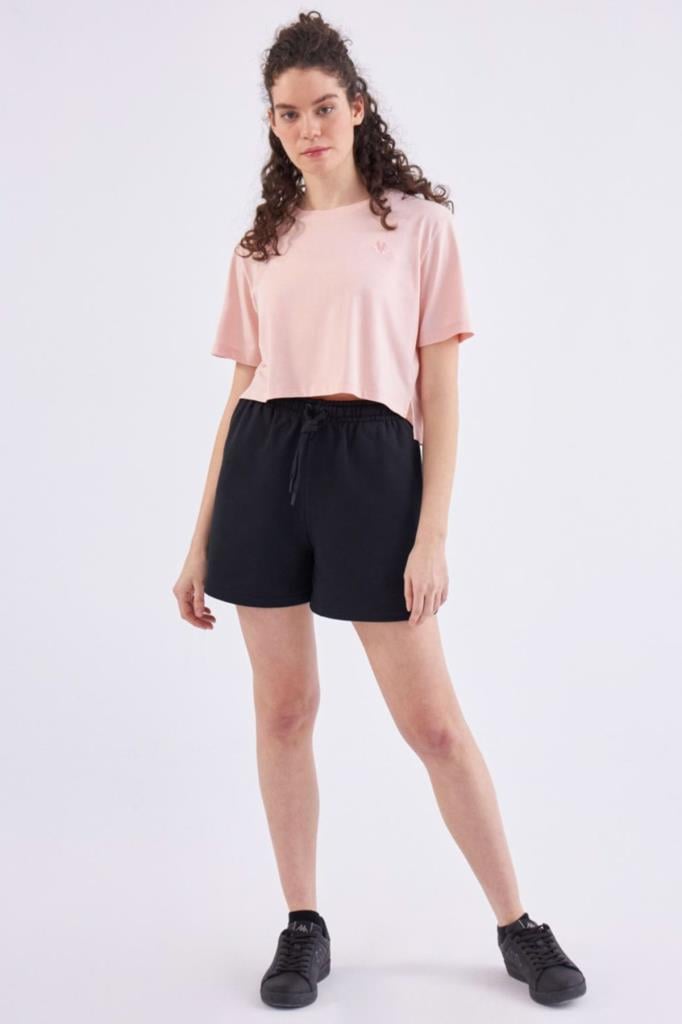 Kappa Authentic Ghigax T-shirt Kadın Pembe Tshirt 381G8MW