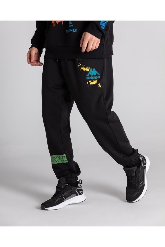 Kappa Authentic Joysak Erkek Siyah Eşofman Altı 371P4MW