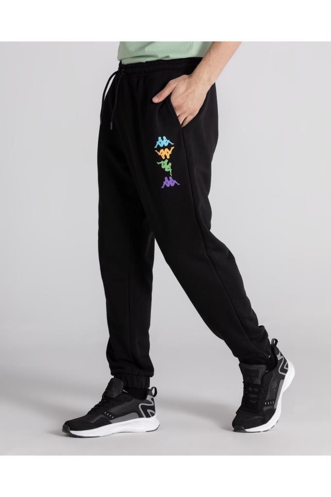 Kappa Authentic Lateck Erkek Siyah Eşofman Altı 311H3LW