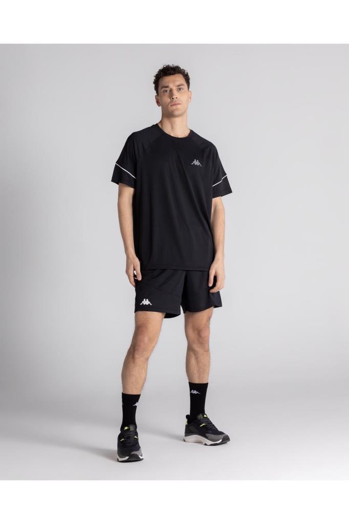 Kappa Kombat Demy Short Erkek Siyah Regular Fit Şort 381J3EW