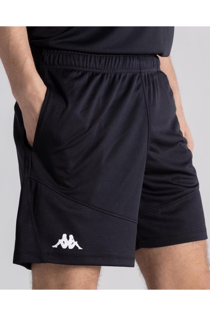 Kappa Kombat Demy Short Erkek Siyah Regular Fit Şort 381J3EW