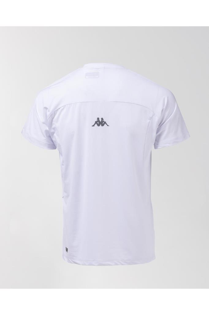 Kappa Kombat Eduo Tk T-shirt Erkek Beyaz Regular Fit Tshirt 351L67W