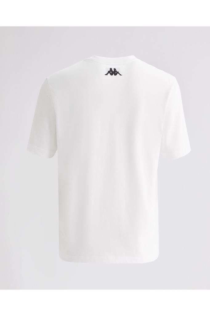 Kappa Logo Atlantic M T-shirt Erkek Beyaz Tshirt 361E88W