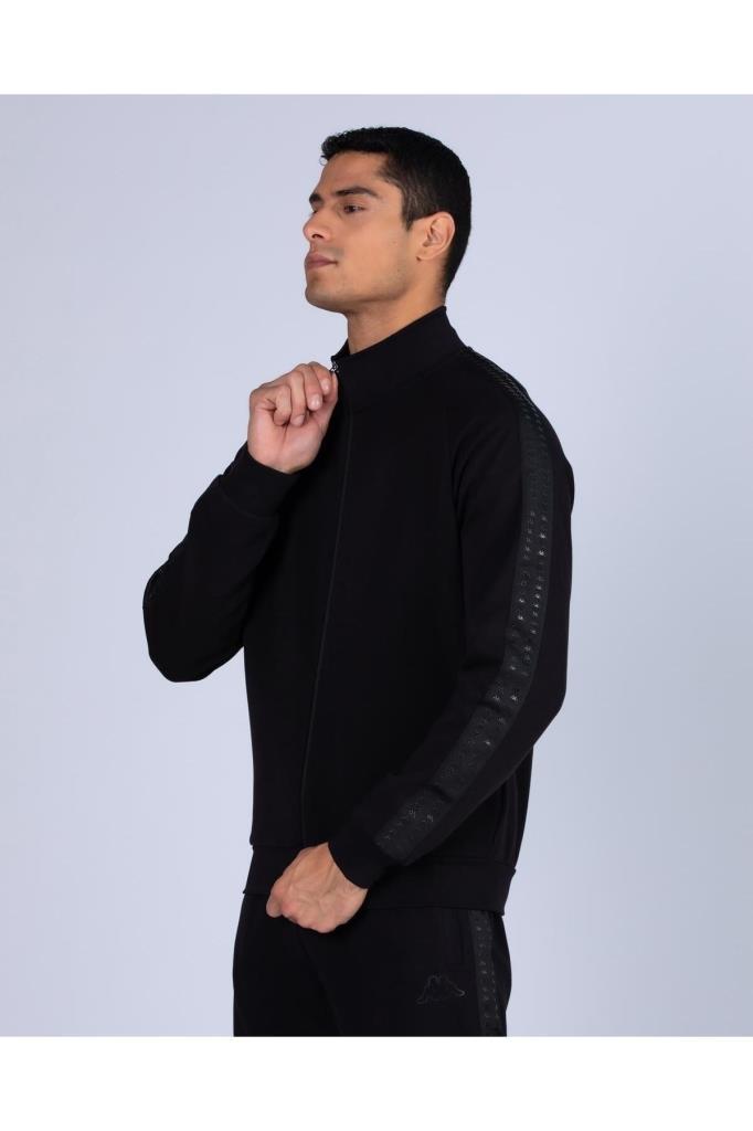 Kappa Logo Billy Erkek Siyah Eşofman Üstü 371ı61W