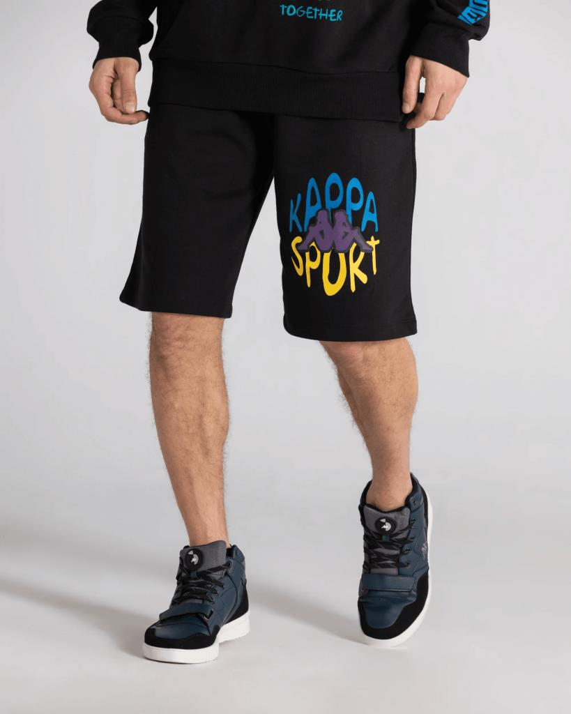 Kappa Logo Cairon Short Erkek Siyah Şort 371M2SW