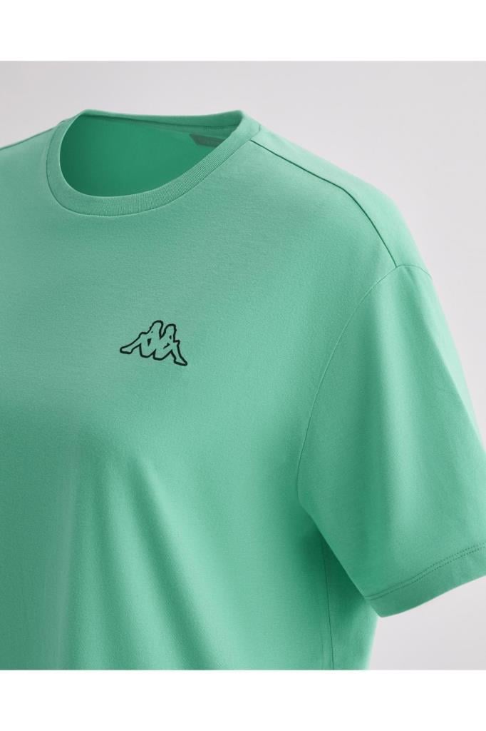 Kappa Logo Palm Beach W T-shirt Kadın Yeşil Tshirt 371E6TW