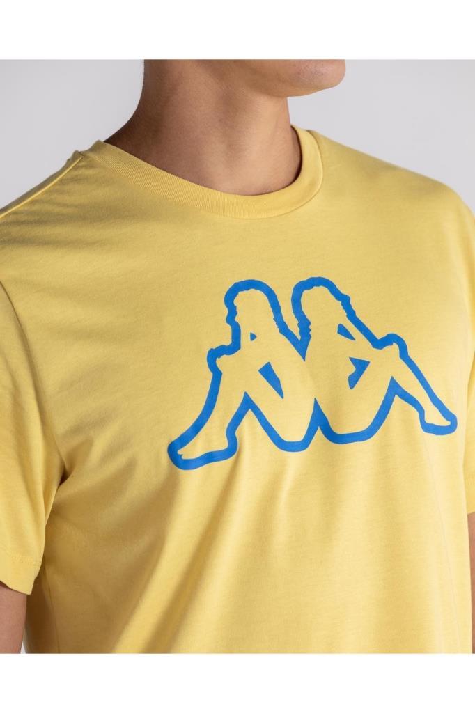Kappa Logo Rossi M Erkek Sarı Tshirt 331G2IW