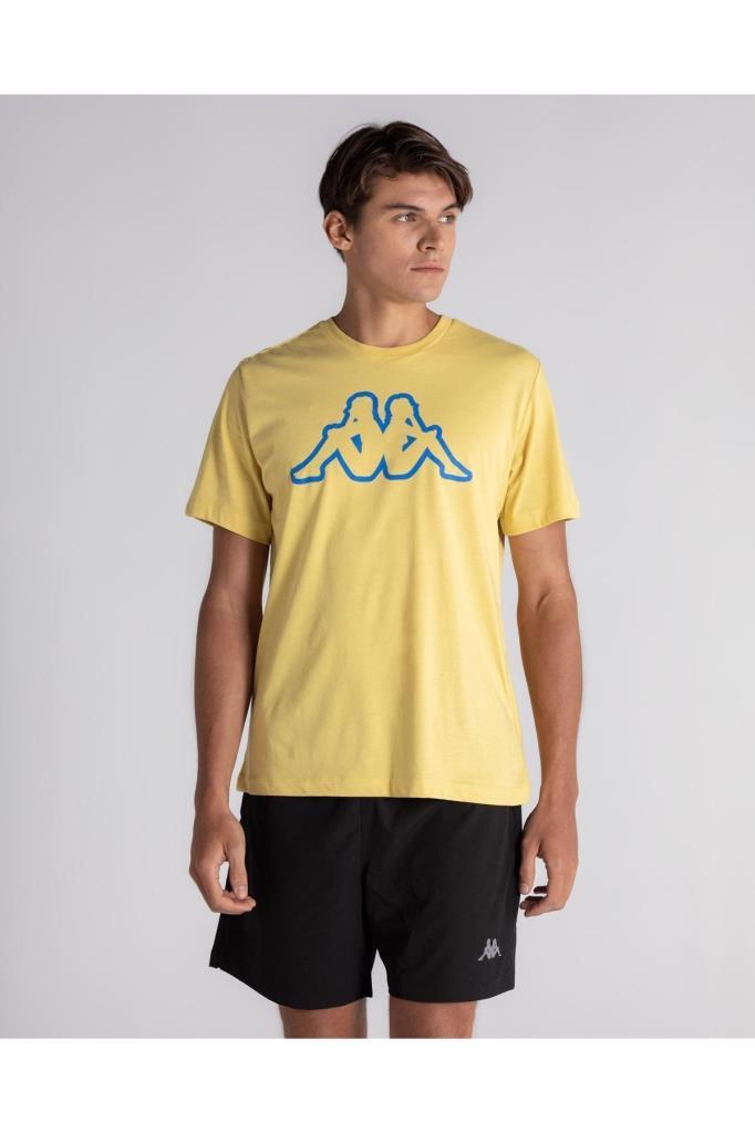 Kappa Logo Rossi M Erkek Sarı Tshirt 331G2IW