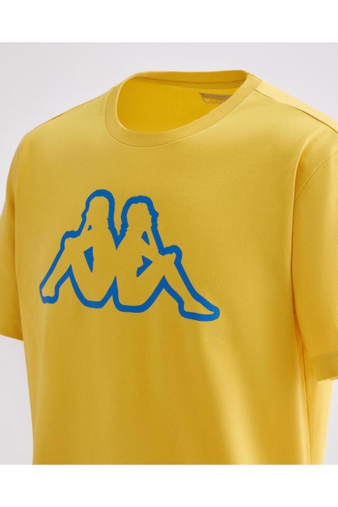 Kappa Logo Rossi M Erkek Sarı Tshirt 331G2IW