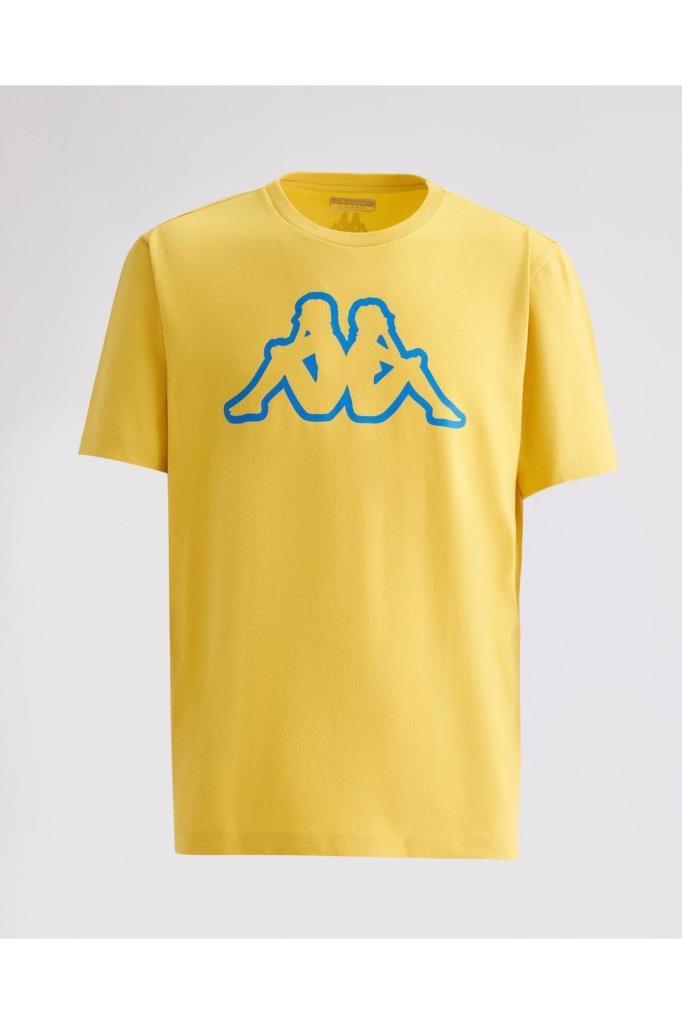 Kappa Logo Rossi M Erkek Sarı Tshirt 331G2IW