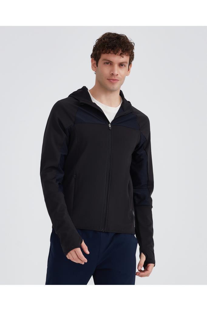 M Performance Coll. Full Zip Hoodie Sweatshirt Erkek Siyah Sweatshirt S232266-001
