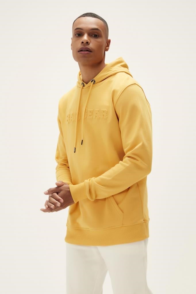 Pucker Bear Hoodıe Mustard Bad Bear Erkek Sarı Sweatshirt