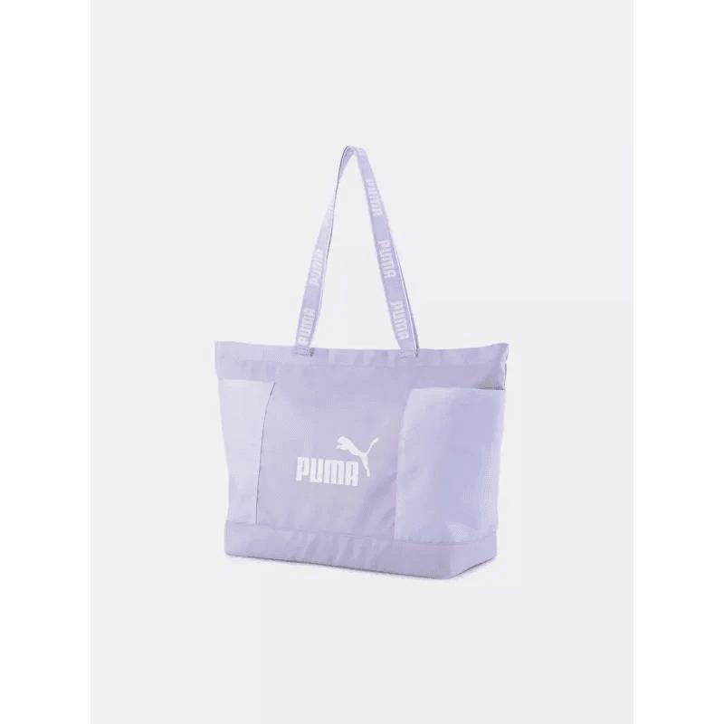 Puma Core Base Large Shopper Kadın Lila Omuz Çantası 079464 02