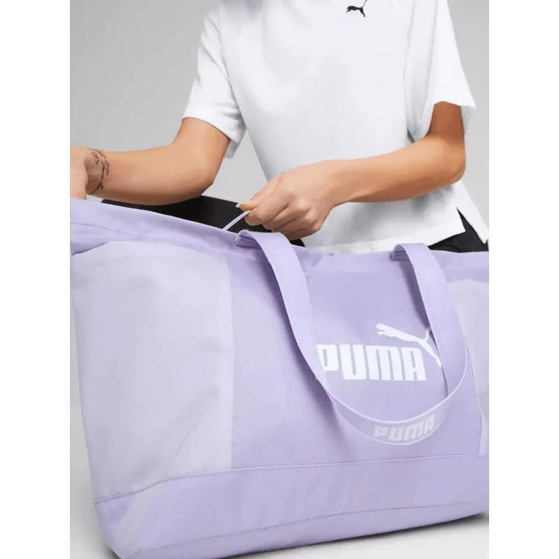 Puma Core Base Large Shopper Kadın Lila Omuz Çantası 079464 02