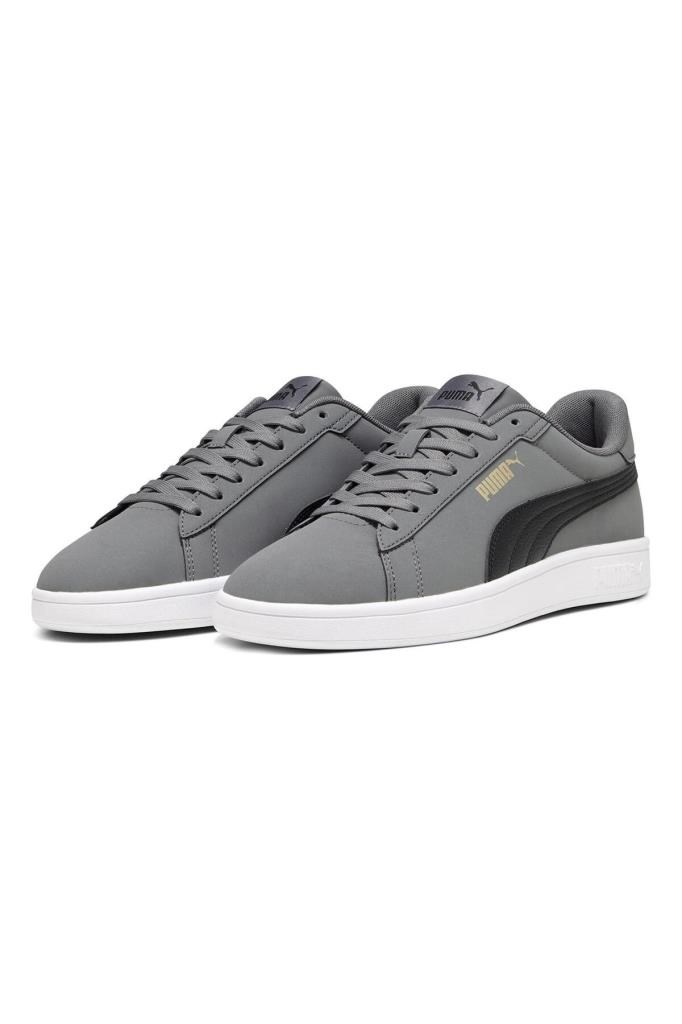 Puma Erkek Günlük Spor Ayakkabı Smash 3.0 Buck Erkek Gri Spor Ayakkabı 392336-02