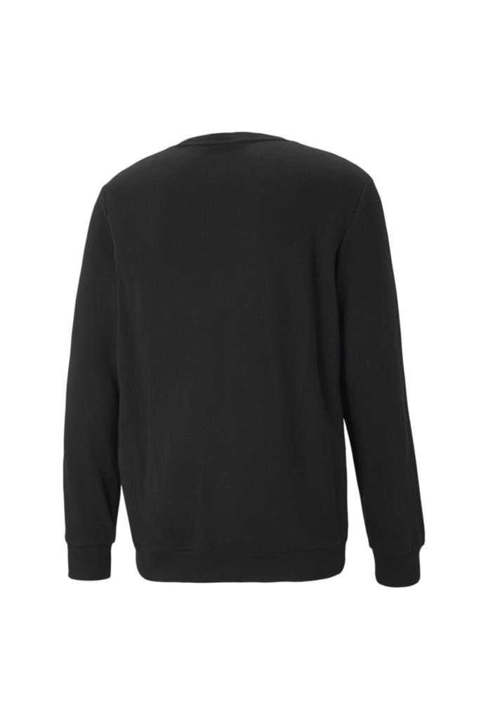 Puma Erkek Siyah Sweatshirt ESS Big Logo Crew 586680-01