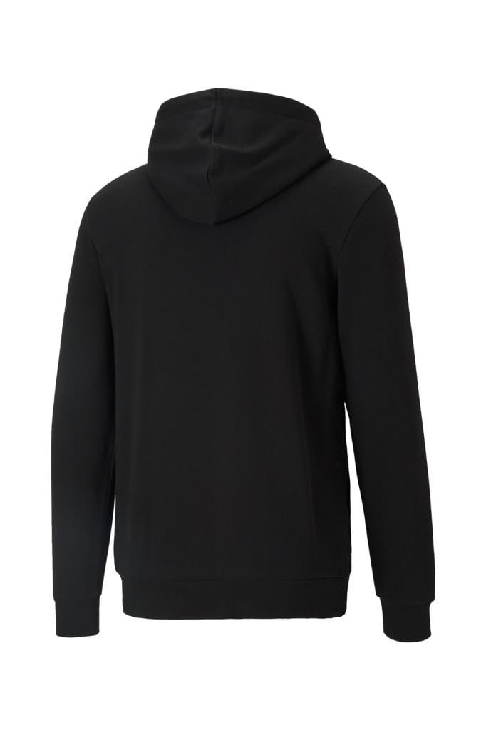 Puma Essential Big Logo Hoodie Erkek Siyah Sweatshirt 586688 01