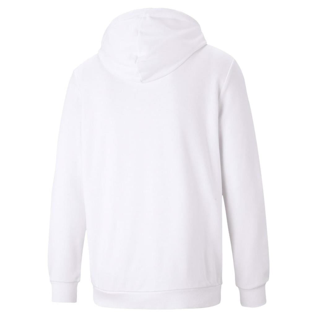 Puma Essential Big Logo Hoodie Tr Erkek Beyaz Sweatshirt 586688 02