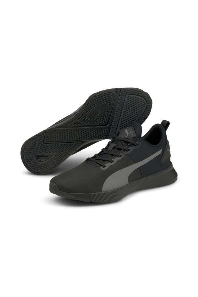 Puma Flyer Runner Mesh Erkek Siyah Koşu Ayakkabısı 195343 02