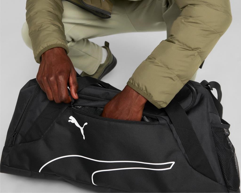 Puma Fundamentals Sports M Unisex Siyah Spor Çantası 079237 01