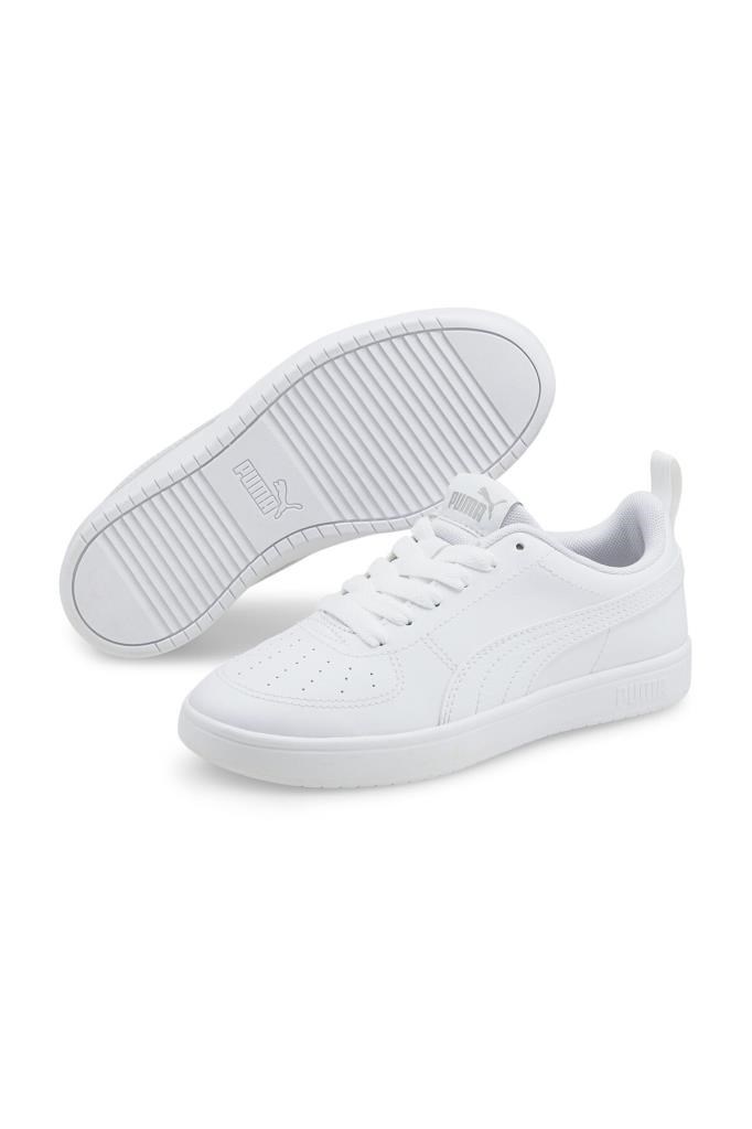 Puma Kadın Spor Ayakkabı 384311-01 Rickie Jr Unisex Spor Ayakkabı Whıte-glacıer Gray