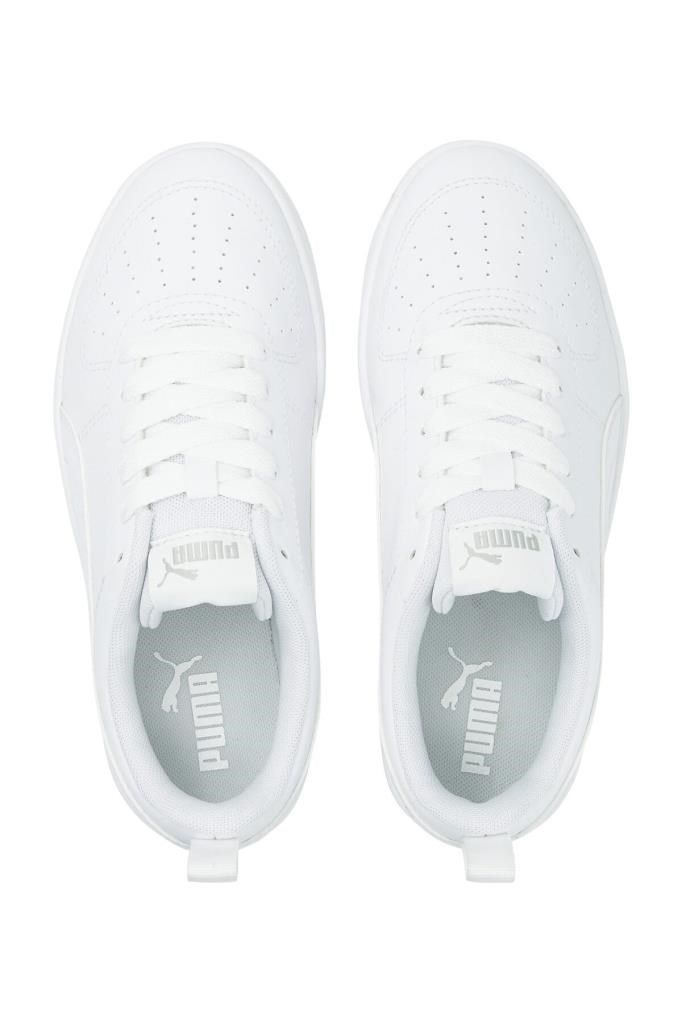 Puma Kadın Spor Ayakkabı 384311-01 Rickie Jr Unisex Spor Ayakkabı Whıte-glacıer Gray