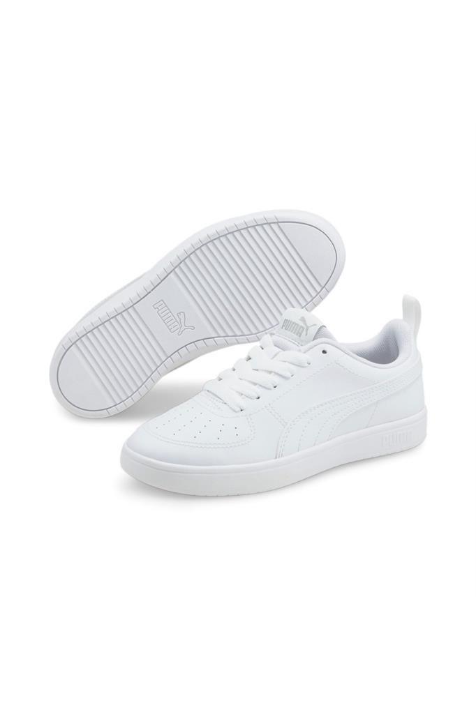 Puma Kadın Spor Ayakkabı 384311-01 Rickie Jr Unisex Spor Ayakkabı Whıte-glacıer Gray